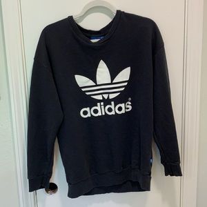 Adidas black sweatshirt